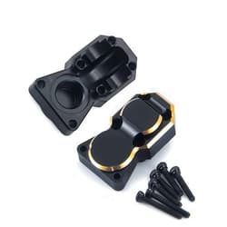 RC HUB RC-Hub 2Pcs Brass Diff Cover Front & Rear Axles Cover for 1/24 Axial SCX24 AXI90081 AXI00001 C10 AXI00002