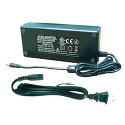 HappyBird Lighting Universal Power Transformer - UL Listed 10 Amp Power Supply - Adapter Converter Power Supply - AC 100-240V to 12V – Comes with 5.5 x 2.1 Output Jack for LED Strip or CCTV Camera