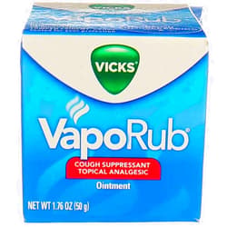Vicks cough Vaporub Ointment, 1.76 Oz by Vicks (Pack of 2)