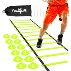 Yes4All Agility Ladder Training Set – Speed Agility Ladder - Included Carry Bag
