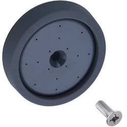 TRUSTMI Pre-rinse Spray Valve Repair Kit for Commercial Kitchen Sink Sprayer Spray Face Bumper and Screw Repair Part, Grey