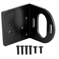 Pilipane Metal adjust Motor Mounting Holder Bracket Seat Base L shape Fixed Seat for 540 3660 3650 Motors RC Accessory( Black ) , RC Motor Base , RC Motor Base , Metal adjust Motor Mounting HolAdjust