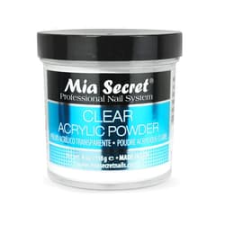 Mia Secret Clear Acrylic Powder (4oz)