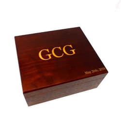 Donebetter Personalized Cedar Keepsake Jewelry Box