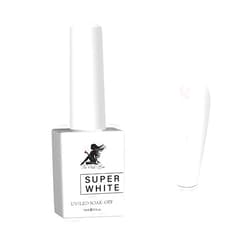 The Nails Bae Super White Gel Polish, French Manicure, Nail Art, Nail Design, White French, White Gel Polish, White Gel Nails Art, White Color Gel Polish Soak Off LED/UV Long Wear DIY(White)