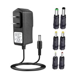 Ycwwzzh DC 15V 1A Adapter Charger Charging Cable Cord for Peak 450A 500A 600A 800A 1000A Auto Battery Booster Jump Starter, Compatible Beatit,Tacklife,Gooloo & More Portable Car Jump Starter