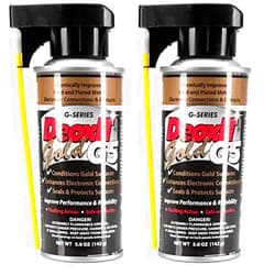 Hosa G5S-6 CAIG DeoxIT Gold Contact Enhancer 5% Spray, 5 oz. (Pack of 2)