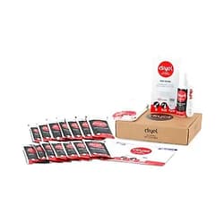 dryel - CRB-12000v2 Dryel At-Home Mega Dry Cleaner Starter Kit, Includes Dry Cleaning Cloths and To-Go Stain Removal Pen - 14 Load Capacity 14-load Starter Kit