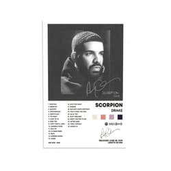 DIDIDO Drake SCORPION Album Cover Canvas Posters for Room Aesthetic Gift Unframe:12x18inch(30x45cm)