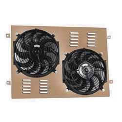 AW ALLOYWORKS ALLOYWORKS Aluminum Radiator Fan Shroud Kit for Ford F100 F150 F250 F350 1968 1969 1970 1971 1972 1973 1974 1975 1976 1978 1979 V8 F-Series Bronco