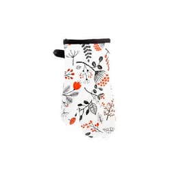 Ih casa décor Cotton (Persimmon) -Set of 4 Oven-Mitts, Multi
