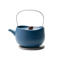 OHOM Leiph Self-heating Teapot Set (Deep Navy)