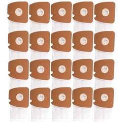 Rinakou 20 Pack Replacement Vacuum Dust Bags MM Premium Paper Bag Fit For Sanitaire S3680 & SC3680 Canister Vacuums, 63253A (20 Pack)