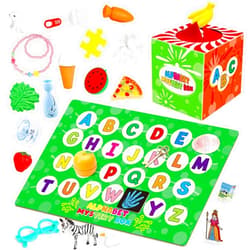 Kasfalci Alphabet Mystery Box for Kids,26 PCS ABC Learning Toys,Letters Sorting Matching Games for Toddlers,Letter Sounds,Speech Therapy Fine Motor Toys for Preschool Kindergarten Classroom