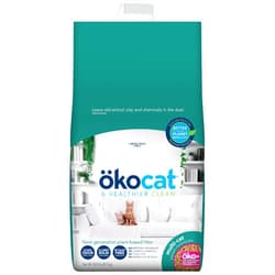 ÖKOCAT ökocat Multi-Cat Wood Clumping Cat Litter, Unscented, 18.8 pounds - Natural Ingredients, Obliterates Odors with Natural Odor Neutralizer, Clumps Solid, 99% Dust Free, Great for Multiple Cats