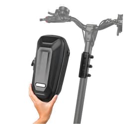 Rhinowalk 4L Scooter Bag Front Hanging Scooter Waterproof Handlebar Bike Bag EVA Hard Shell Frame Handheld Bag Universal for Electric Scooter/Bicycle/Motorcycle,Black