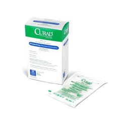 Curad Sterile Oil Emulsion Non-Adherent Gauze Dressing, 3x3 inches, for Minor Burns, Abrasions, 50 Count