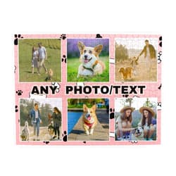 Custom Puzzles from Photos Personalized Puzzles from Photos 1000/500/300 Pieces Custom Jigsaw Puzzle Gift for Family Lovers Birthday Mother's Day