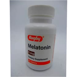RUGBY LABORATORIES Rugby Melatonin 5mg 60 Tablets