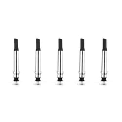 Kqcibz 5PCS Universal Stylus Pen Transparent Disc Capacitive Screen Touch Pen Replacement Tip Drawing Writing Nib Pencil Head, 500381548A2