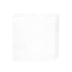 Nitelemn 10 PCS Aida Cloth 14 Count Cross Stitch Fabric, Pre-Cut White Squares Fabric for Craft Embroidery, Handmade Needlework, DIY Handicrafts (11.8×11.8 Inch)