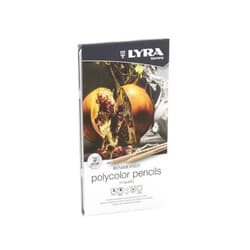 LYRA Rembrandt Polycolor Art Pencils, Set of 12 Pencils, Assorted Colors (2001120)