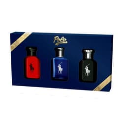 RALPH LAUREN FRAGRANCES Ralph Lauren - World of Polo Father's Day Gift Set - Polo Red, Polo Blue, & Polo Black - Eau de Toilette - 3-Piece Fragrance Discovery Set - Travel Size - 1.3 Fl Oz Each