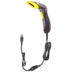 Wasp WCS3905 Waspnest ABS CCD Handheld Laser Barcode Scanner with 6' USB Cable, 45 scan/s Scan Rate, 5V DC