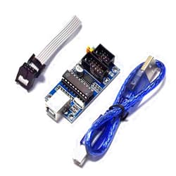 Geekstory USBtinyISP downloader AVR ISP Programmer microcontroller Bootloader USB Download with 6pin to 10pin Programming Cable for Arduino Meag2560