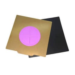 Befenybay Flexible Removable Single-Sided Spraying PEI Metal Sheet Bed Magnetic Heated Bed Build Surface 250x250mm for 3D Printer (250x250mm)