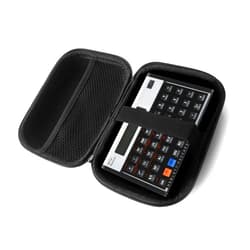 FitSand Hard Case for HP 12C Platinum Calculator Travel Zipper Carry EVA Hard Box