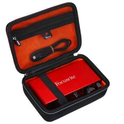 Mchoi Hard EVA Travel Case Compatible with Focusrite Scarlett 2i2 (3rd Gen) USB Audio Interface (New Version Case), Case Only