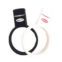 Gloperti Tennis Grip Trainer for Hand to Hold The Racquet Properly for Racquet and Paddle Racket Pack of 2 Black and White Each