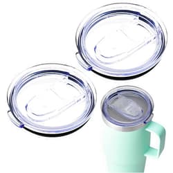 Dasezsdt 25 oz Lid Compatible for YETI Rumbler lid 25 oz Tumbler,Replacement Lids Accessories Compatible for YETI 2Pcs