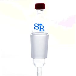 Summit Research Short Path Distillation 34/45 Thermometer Adapter. 34mm Glass Thermoport for Thermoprobe. Made in USA