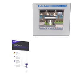 BoxWave Screen Protector Compatible with Allen Bradley PanelView Plus 6 600 - ClearTouch ImpactShield (2-Pack), Impenetrable Screen Protector Flexible Film