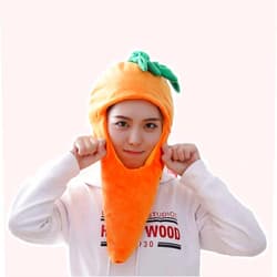 Yqtyqs Carrot Hat carota Vegetables Cap Gift Halloween Party