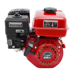 DNYSYSJ Gas Engine Motor, 7.5HP 4-Stroke Gas Powered Engine with Air Cooling & Air Filter Go-Karts Engine, 3000W Gas Powered Engine Pull Start for Log Splitter Lawnmower Water Pump