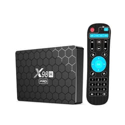 Xilibod Android 12 TV Box 4GB RAM 32GB ROM H618 Quad Core CPU G31 MP2 GPU 2.4G/5G WiFi Support BT Support HD in 100M DLAN Smart TV Box - Model No.: X98H PRO 4GB 32GB