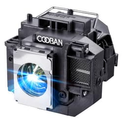 COOBAN ELPLP54 /ELPLP58 Replacement Projector Lamp Bulb with Housing for Epson PowerLite Home Cinema 705HD EX71 EX51 EX31 H309A H310C H328A H328B H331A EX5200 EX7200 EX3200 EB-S9 PowerLite S7 S8+ S9