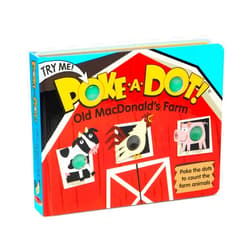 Melissa & Doug Children's Book - Poke-a-Dot: Old MacDonald’s Farm (Board Book with Buttons to Pop) - FSC Certified