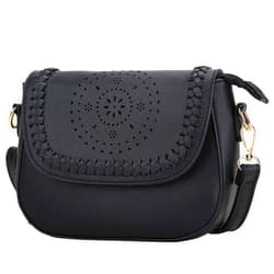 KKXIU Crossbody Bags for Women Hollow Purses with Adjustable Strap