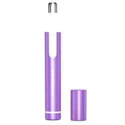 TOUCHBeauty Ear Nose Hair Trimmer for Women,Painless Nose Hair Removal,Metal Cover, Safe Cutter System, Mini Pen-Sized, Battery Powered Violet Color 0656