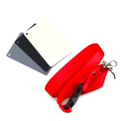 Pomya Grey Card White Balance Card Photography Card 3 in 1 18% Digital Photography Exposure Color Balance Card Set Gray/White/Black for Video, DSLR and Film