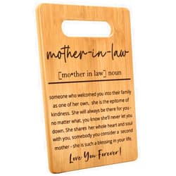 MY-ALVVAYS Mother in Law Gift from Daughter in Law, Gifts for Mom from Daughter Son Mothers Day Gifts for Mother in Law Birthday Unique Gifts to Mother of the Groom Gifts Mother in Law Christmas Cutting Board