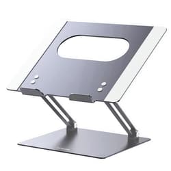 BESIGN LS10 Aluminum Laptop Stand, Ergonomic Adjustable Notebook Stand, Riser Holder Computer Stand Compatible with Air, Pro, Dell, HP, Lenovo More 10-14