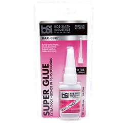 Bob Smith Industries BSI-135H Maxi-Cure Extra Thick Super Glue, 1 oz., Clear