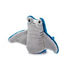 The Petting Zoo Manta Stingray Stuffed Animal Plushie, Gifts for Kids, Nuggetz Sealife Animals, Stingray Plush Toy, 6 inches