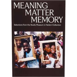 Thelma Golden,Connie H. Choi,Mary Schmidt Campbell,Kinshasha Holman-Conwill,Lowery Stokes Sims Meaning Matter Memory: Selections from the Studio Museum in Harlem Collection