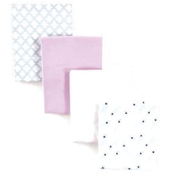 Hudson Baby Unisex Baby Cotton Flannel Receiving Blankets, Peacock, One Size